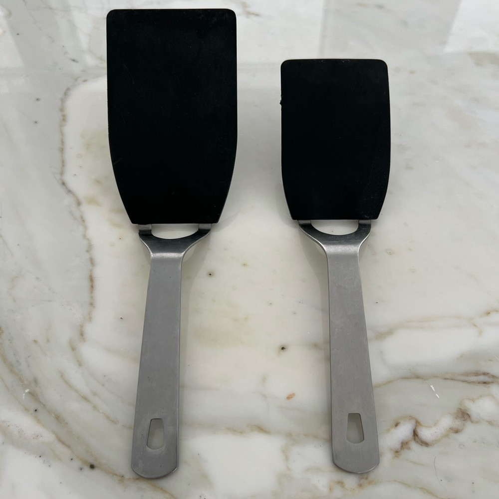 AMCO STAINLESS BLACK FLIPPER SET